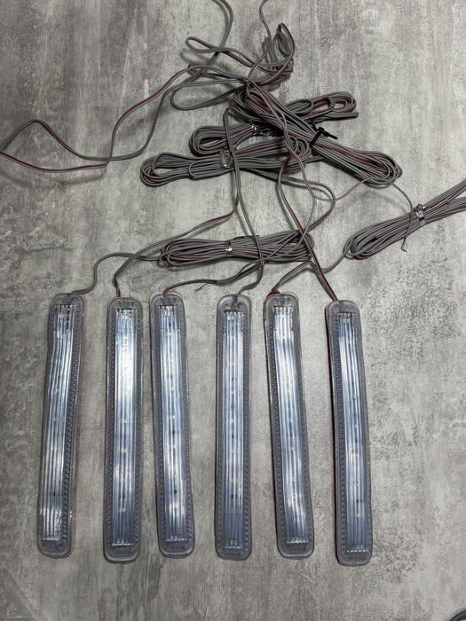 Універсальна гнучка стрічка повторювачі поворотів 16см ціна за 2шт.