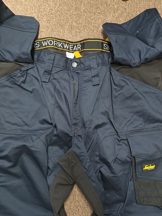 6251 Snickers Stretch 64 elastyczne spodnie robocze pas 124cm
