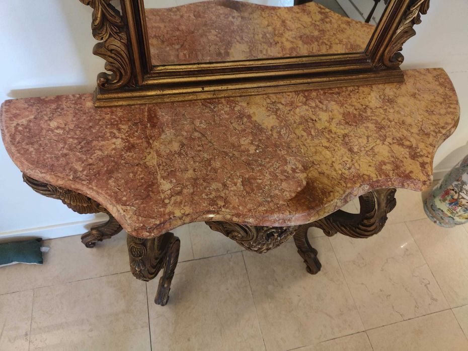 Credência / aparador com espelho