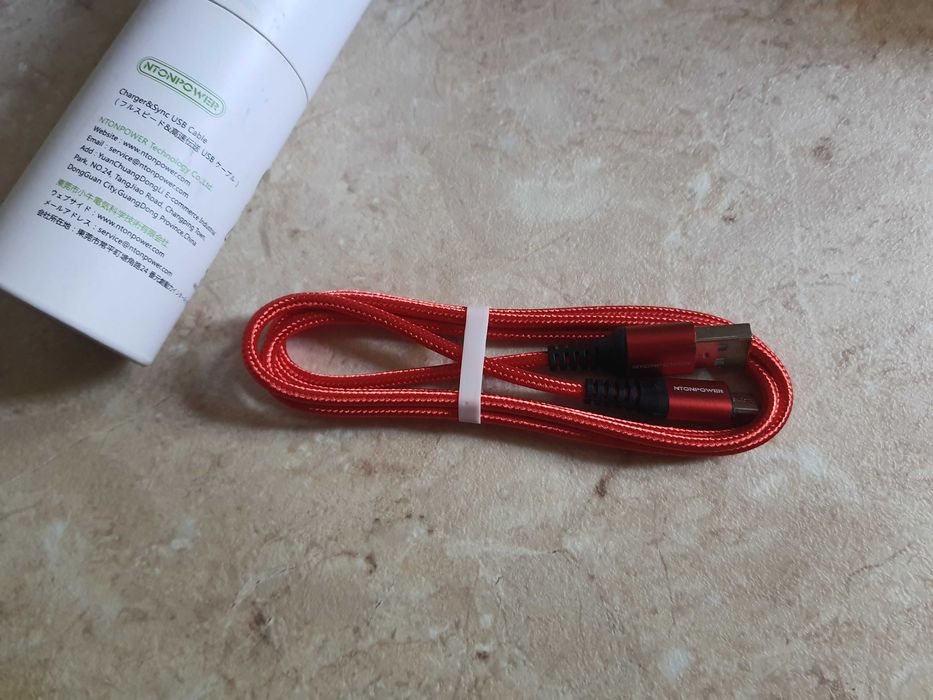 Ntonpower новый качественный micro USB кабель в оплетке (1 м)