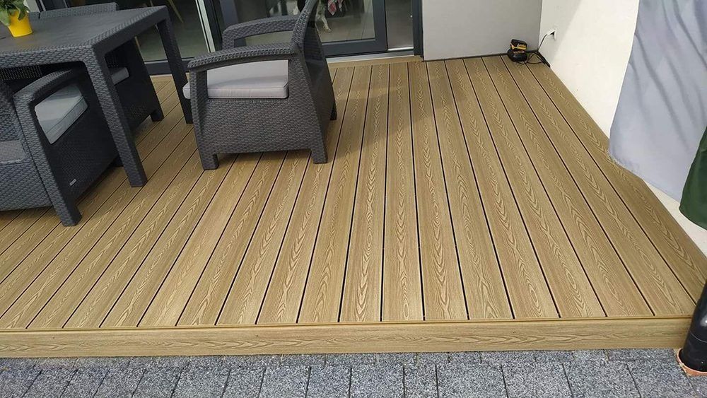 Deska tarasowa kompozytowa 23 x 140 mm - do 4 m