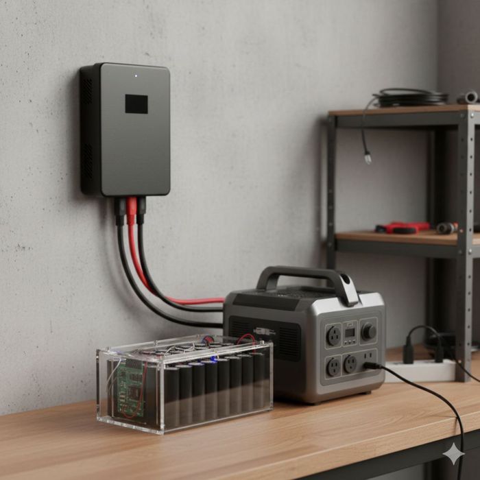 Сборка аккамуляторов LiFePO4 и NMC.