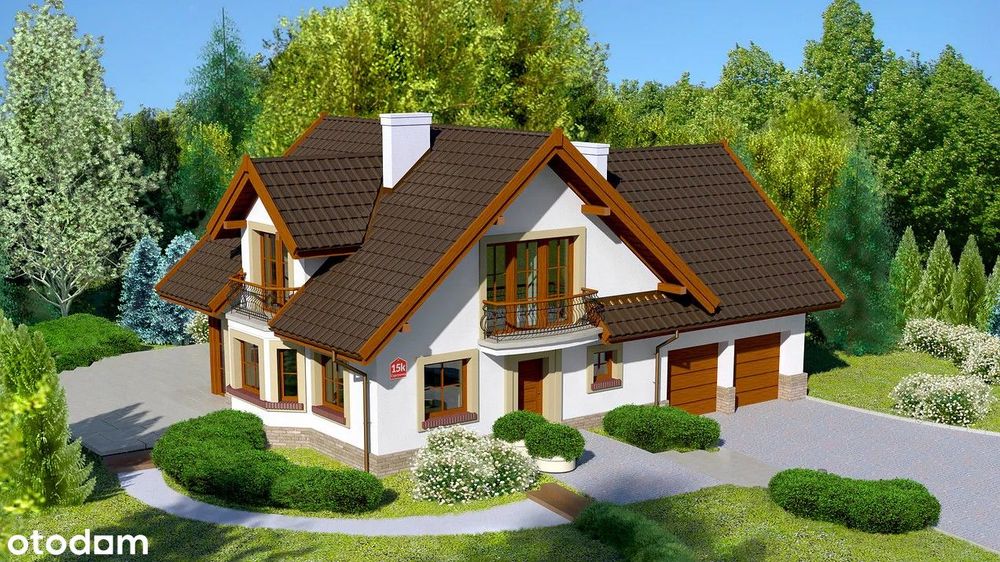 Dom do własnej aranżacji/ Projekt "Przy Cyprysowej 15"
