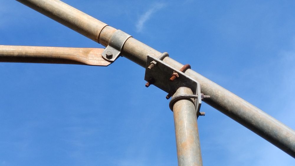 Estufa metálica 660m2 galvanizado