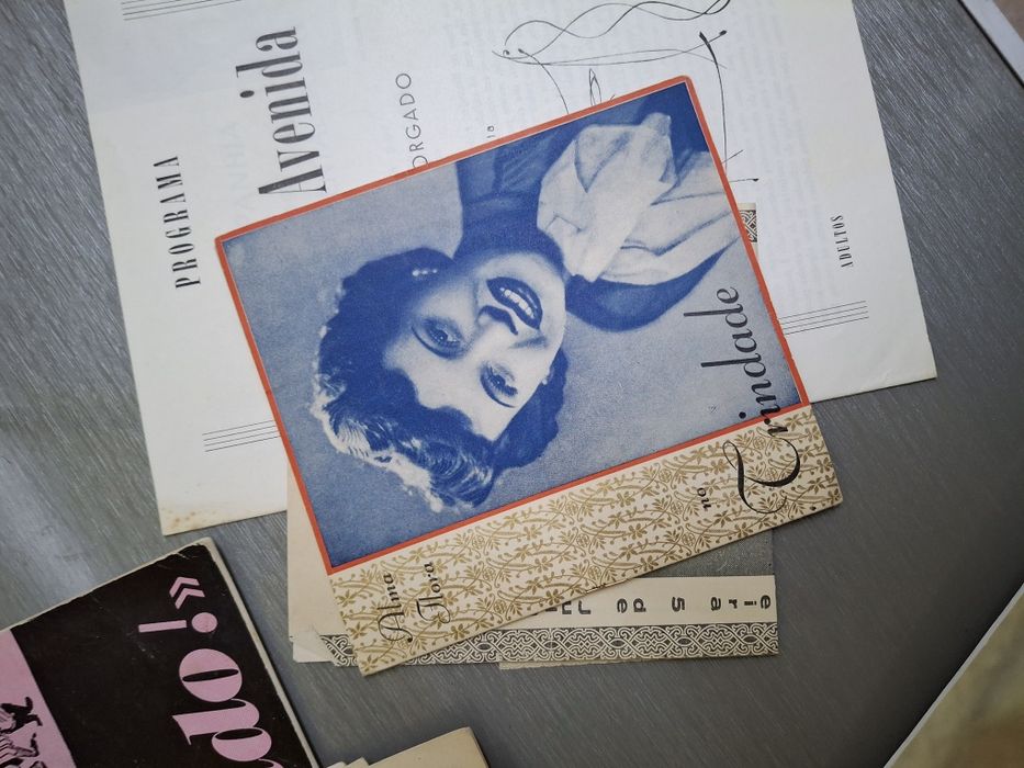 Programas antigos de teatro