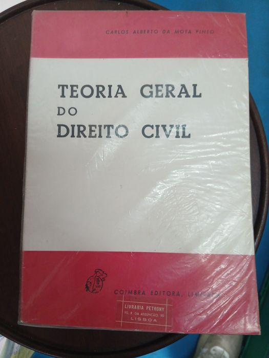 Carlos Alberto da Mota Pinto, Teoria Geral do Direito Civil