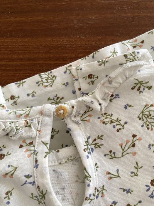Camisola floral mango