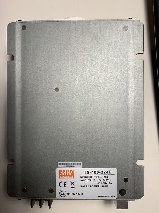 Przetwornica Mean Well TS-400 24Vdc/240AC