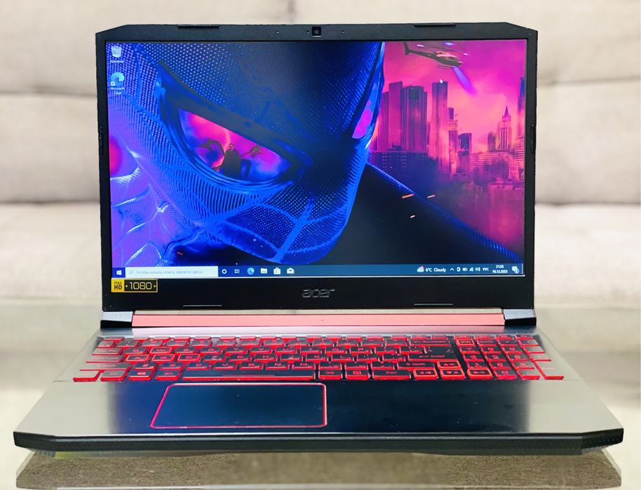 Acer Nitro/FHD/IPS/Ryzen 5 3550H/3.7 GHz/16 ГБ/SSHD 1TБ/RX 560X /4 ГБ