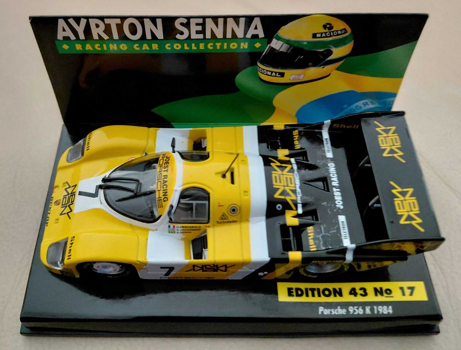 Ayrton  Senna Porsche 956 K 1984 F1 Minichamps 1:43