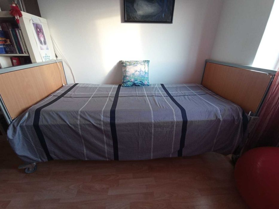 cama articulada elétrica de altura regulável