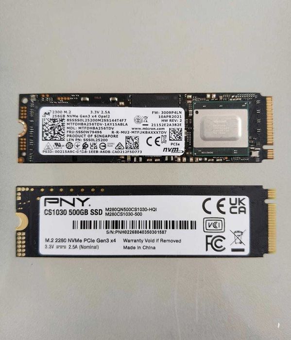 SSD Micron 2300 M.2 NVMe 256GB