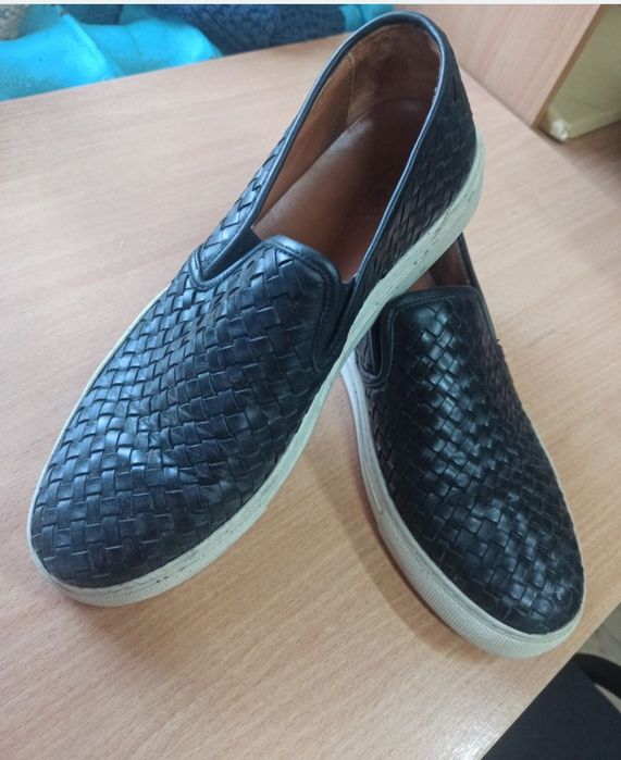 Туфли (макасины) мужские кожаные