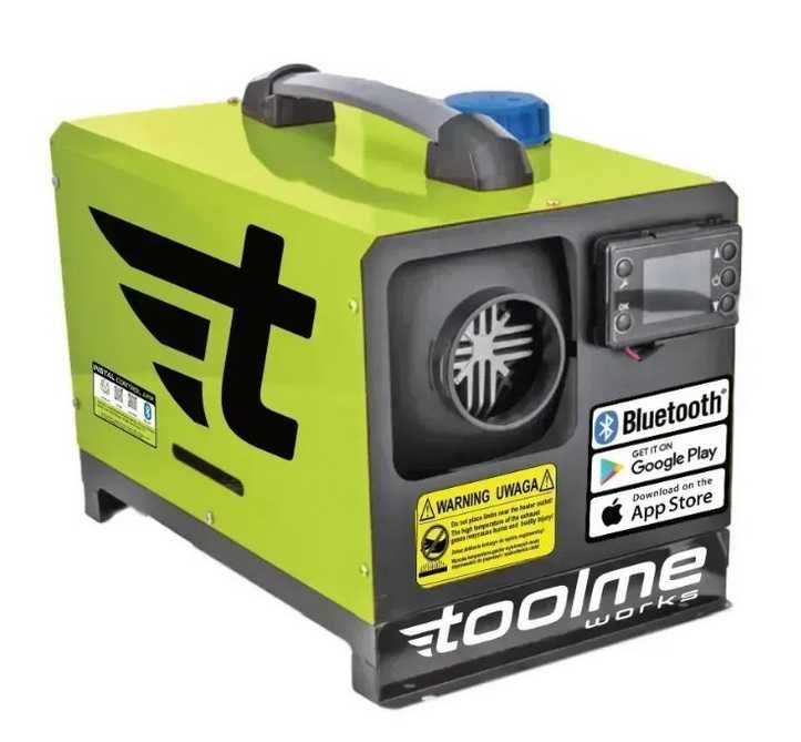 Дизельний автономний обогреватель 9 кВт TM188 Bluetooth пульт ДК