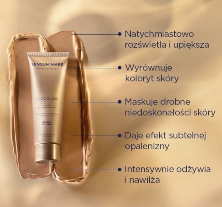 Sensum Mare ALGOGLOW rozświetlająco-ujędrniający balsam do ciała 125ml