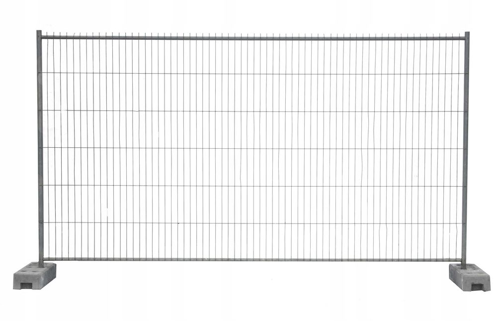 Ogrodzenie budowlane przęsło ażurowe wynajem wypożyczalnia tanio