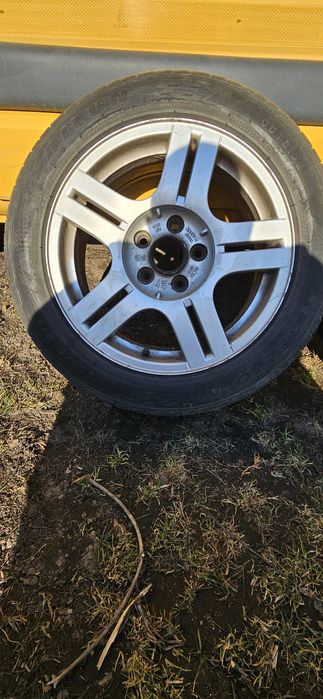 Alu Felgi koła opony 16"7J Audi VW Skoda 5x112 205×55 lato