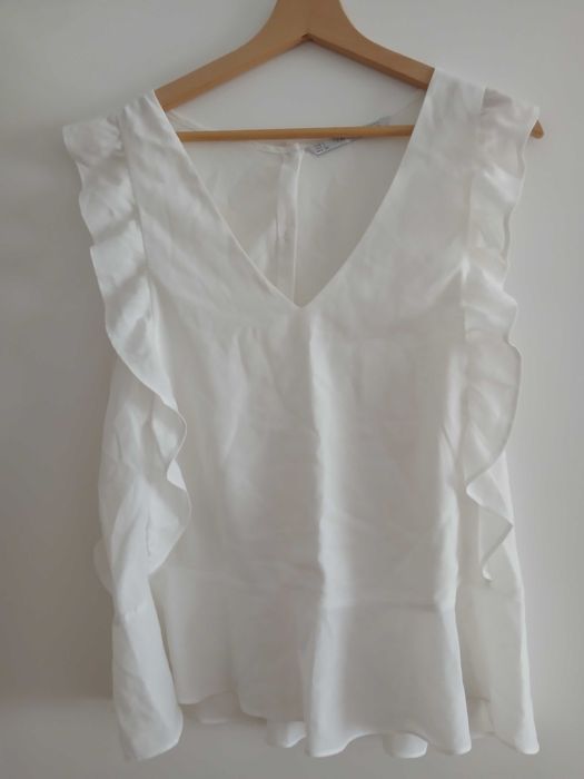 Camisa branca Mango