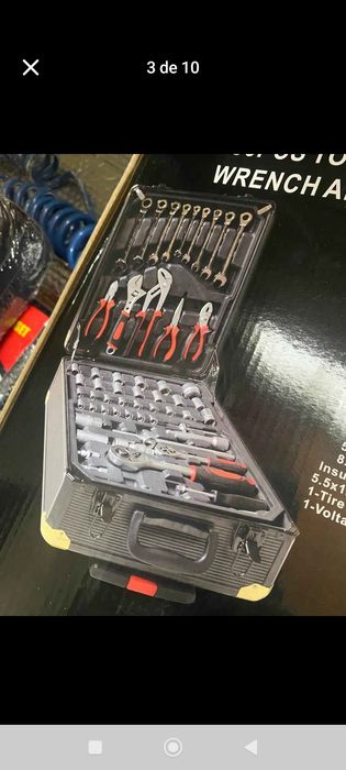 Mala de ferramentas  356 peças Nova e selada