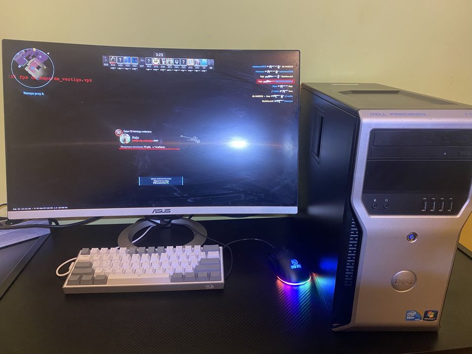 700zł I5/RX 560 4GB/16GB DDR3/SSD 256 + Monitor 18cal