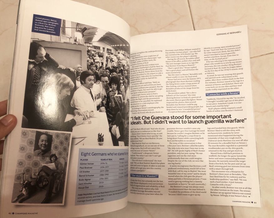 Revista Magazine UEFA Champions | DROGBA (Janeiro 2011)