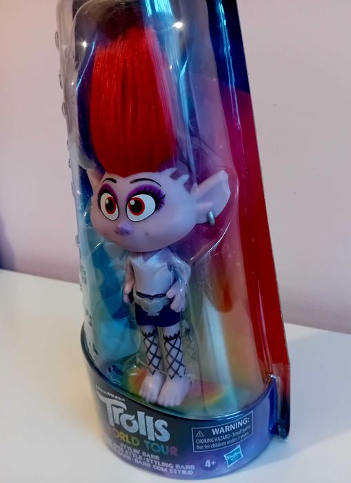 DreamWorks Trolls World Tour: Stylin Barb - Lalka Trolle 2 Hasbro Nowa
