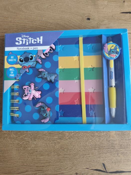 Notatnik + długopis Stitch