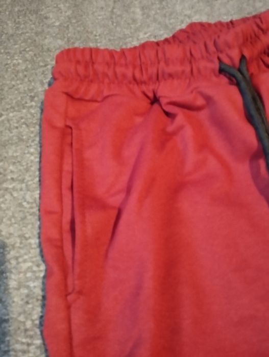 Spodnie dresowe damskie M nowe burgund bordo