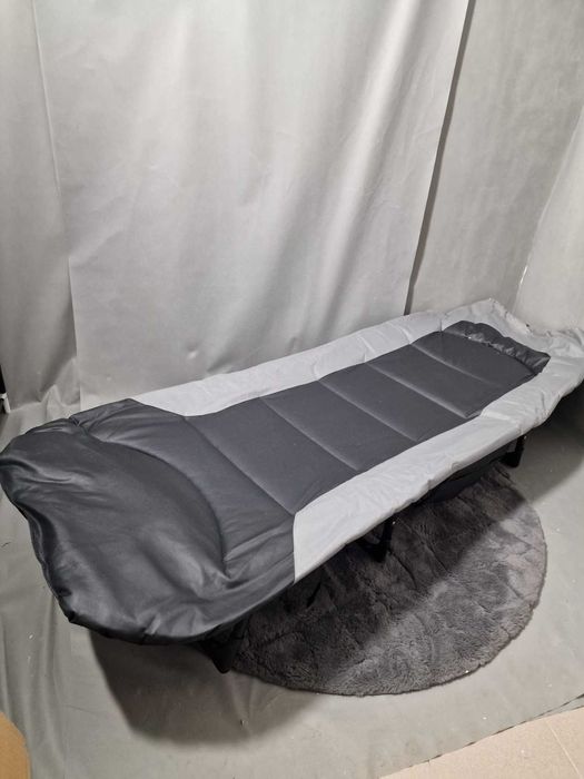 składane łóżko kempingowe, z torbą do przenoszenia