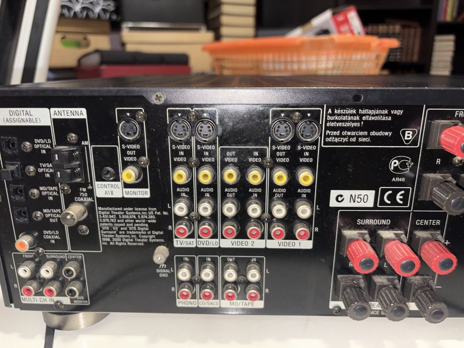 Amplificador AV Sony STR-DB870 – Para  Manutenção