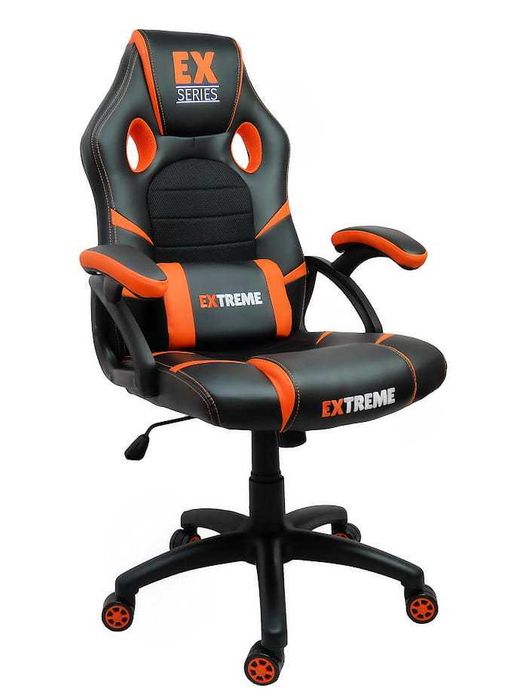 Fotel Gamingowy dla Gracza Extreme EX Black/Orange