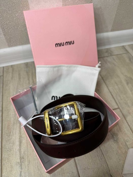 кожаный пояс ремень Balmain Miu miu Hermes kelly миу миу єрмес балман