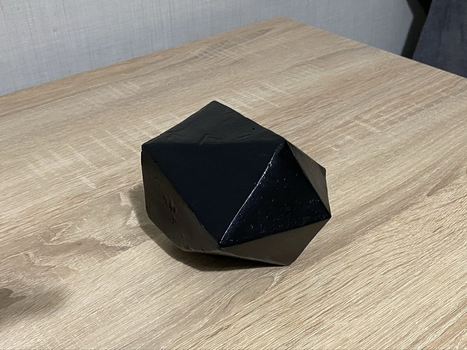 Ікосаедр - Фігура для інтерʼєру (декор, статуетка, прикраса дому)