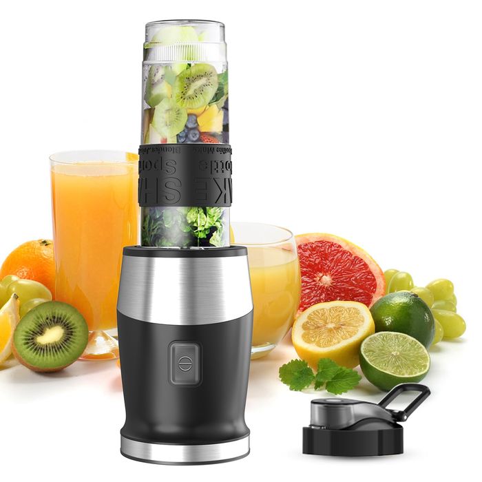 Blender do smoothie 500w 570 ml butelka tritan bpa free qxmcov