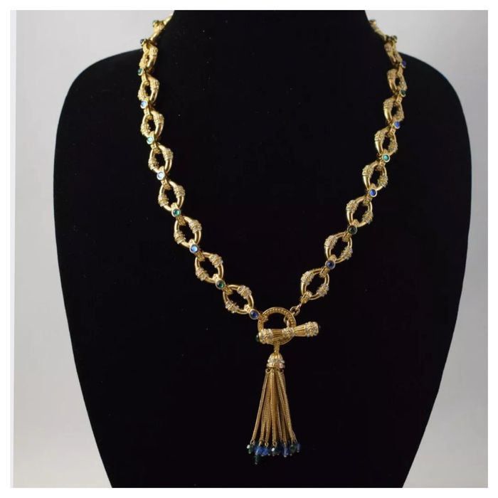 Кольє Franklin Mint,вінтаж,покриття 22 К