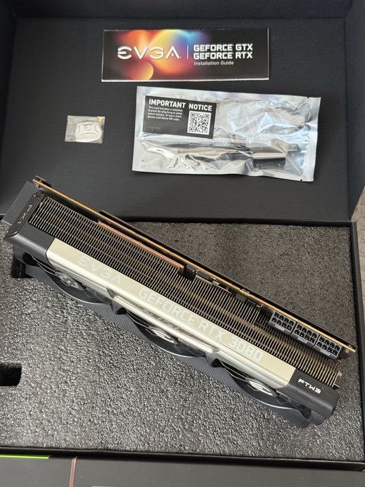EVGA RTX 3080 FTW3 Ultra Gaming (пломба, стан нової)
