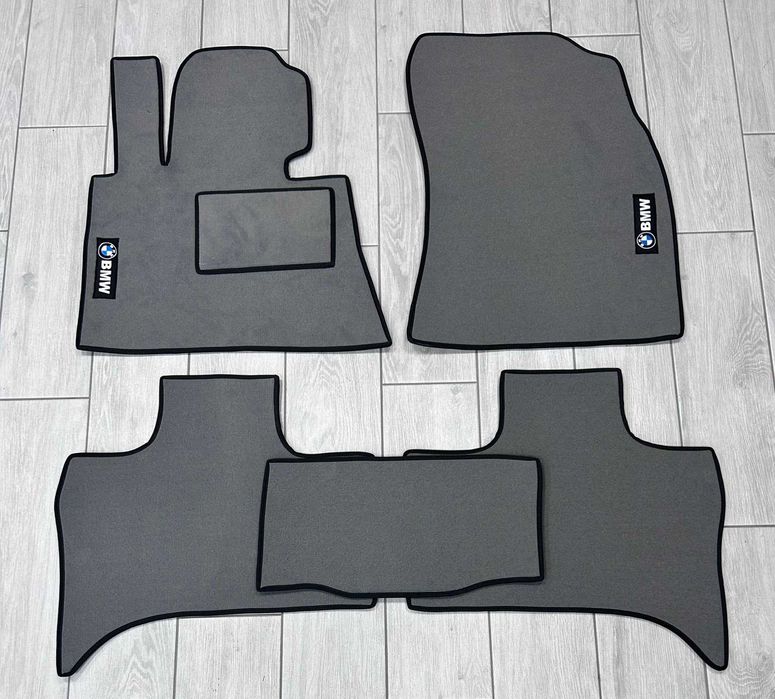Авто коврики в салон ворс BMW G30 F30 F25 F15 F10 E90 E84 E70 E60 E53