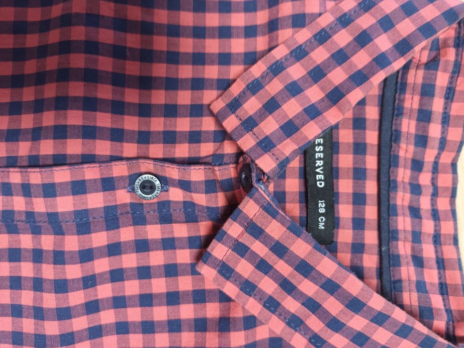 Koszula k.rękaw w krateczkę  Reserved