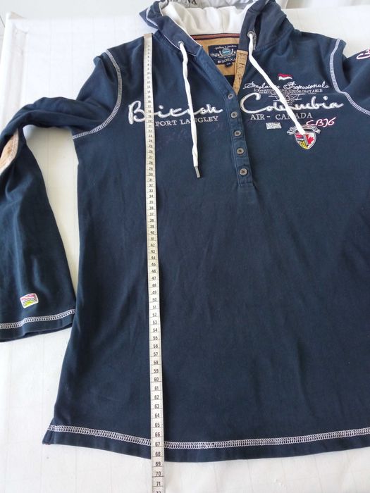 Soccx Blue damska bluza przez głowę z kapturem r 42/XL