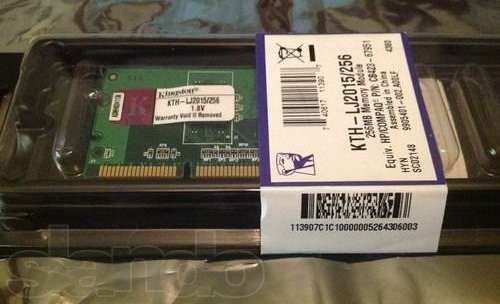 ОЗУ память Kingston 256MB KTH-LJ2015/256 CB423A CB42367951