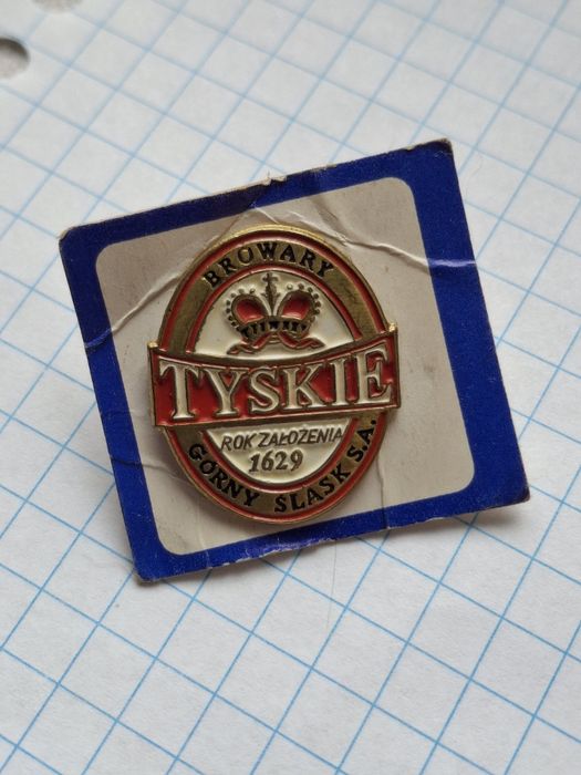 Przypinka Tyskie Browary