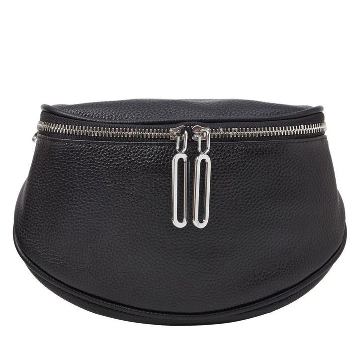 Сумка чорна шкіряна нова