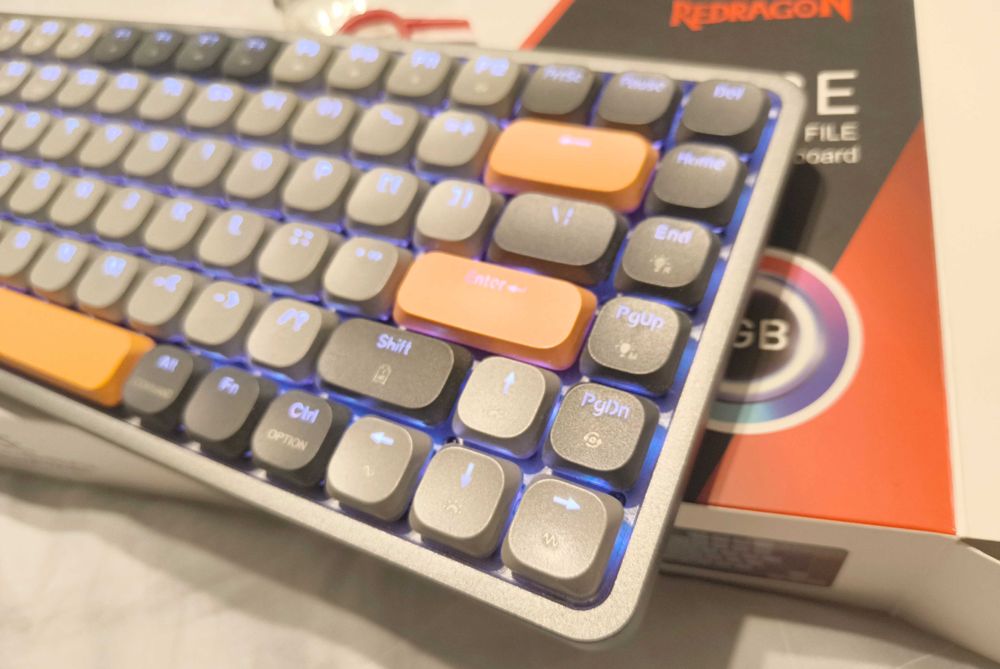 Klawiatura mechaniczna nisko-profilowa Redragon Azure K652GG-RGB-PRO