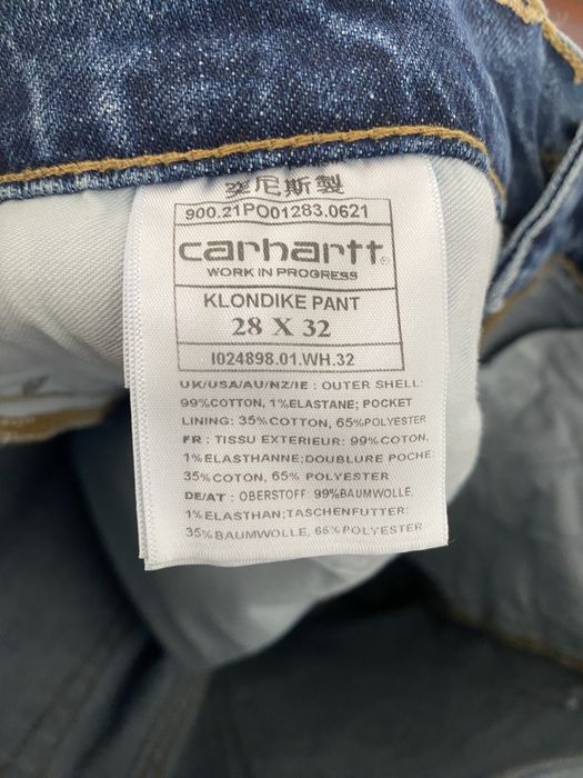 Cahartt calças de ganga