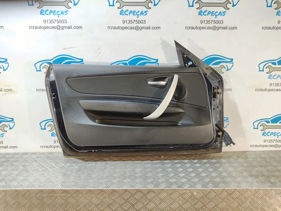 PORTA PORTAS FRENTE FRONTAL ESQUERDA BMW SERIE 1 E81 41007207445