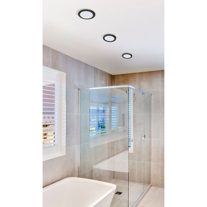 Lampa SLIM 22 ROUND 3000K IP44 BK AZ4164