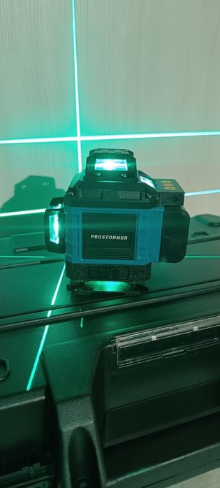 Лазерний рівень простормер. Prostormer 4d. 16 ліній.