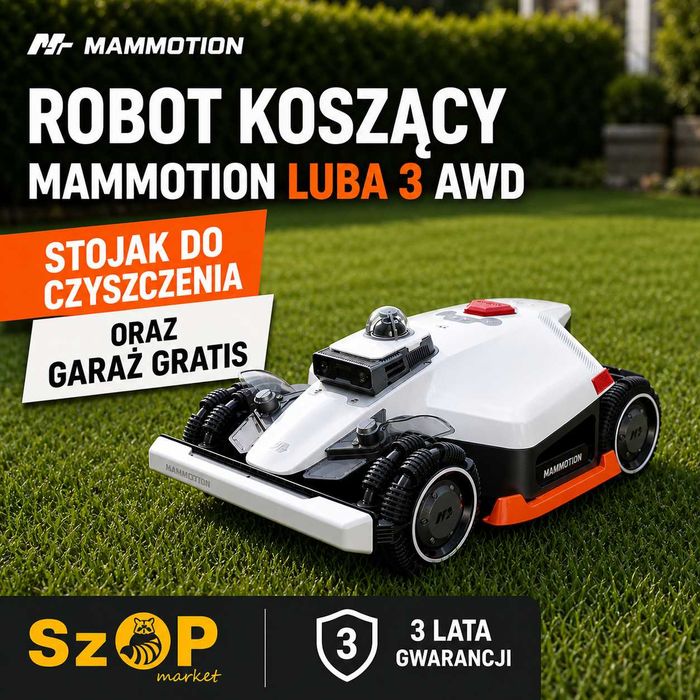 Robot koszący kosiarka Mammotion Luba 3 AWD GRATIS