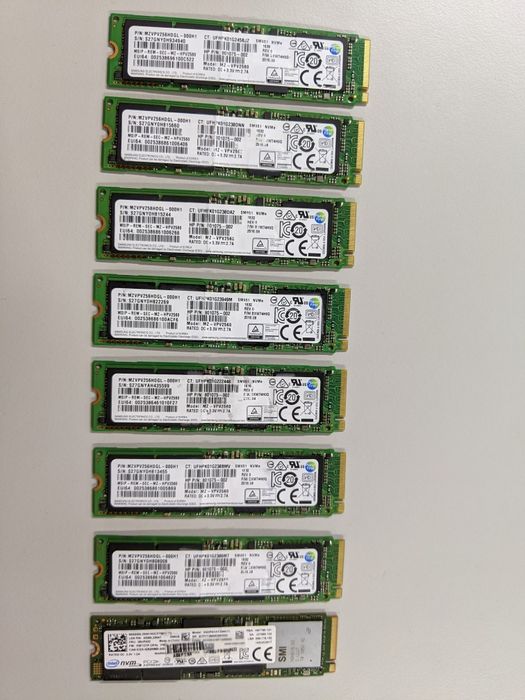 Накопичувач SSD 256Gb M2 nvme