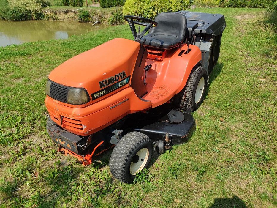 Traktorek / Kosiarka KUBOTA G18 diesel 3 cylindry.